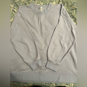 Lululemon relaxed oversized crew neck sweatshirt